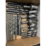 Box of Medium to Large Drills HSS & Others