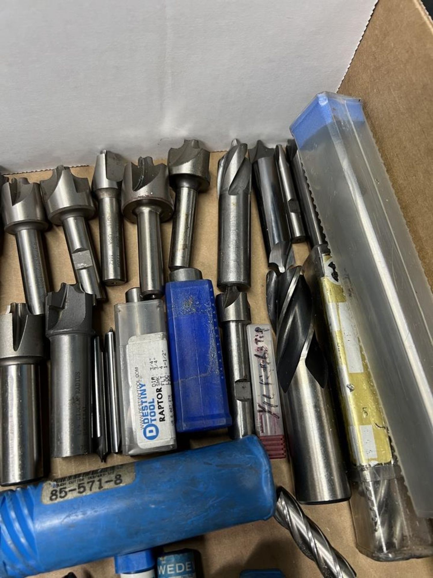 Large Box of Counter Sinks, Endmills, Center Drills, Keyway Cutters & Others - Image 6 of 13