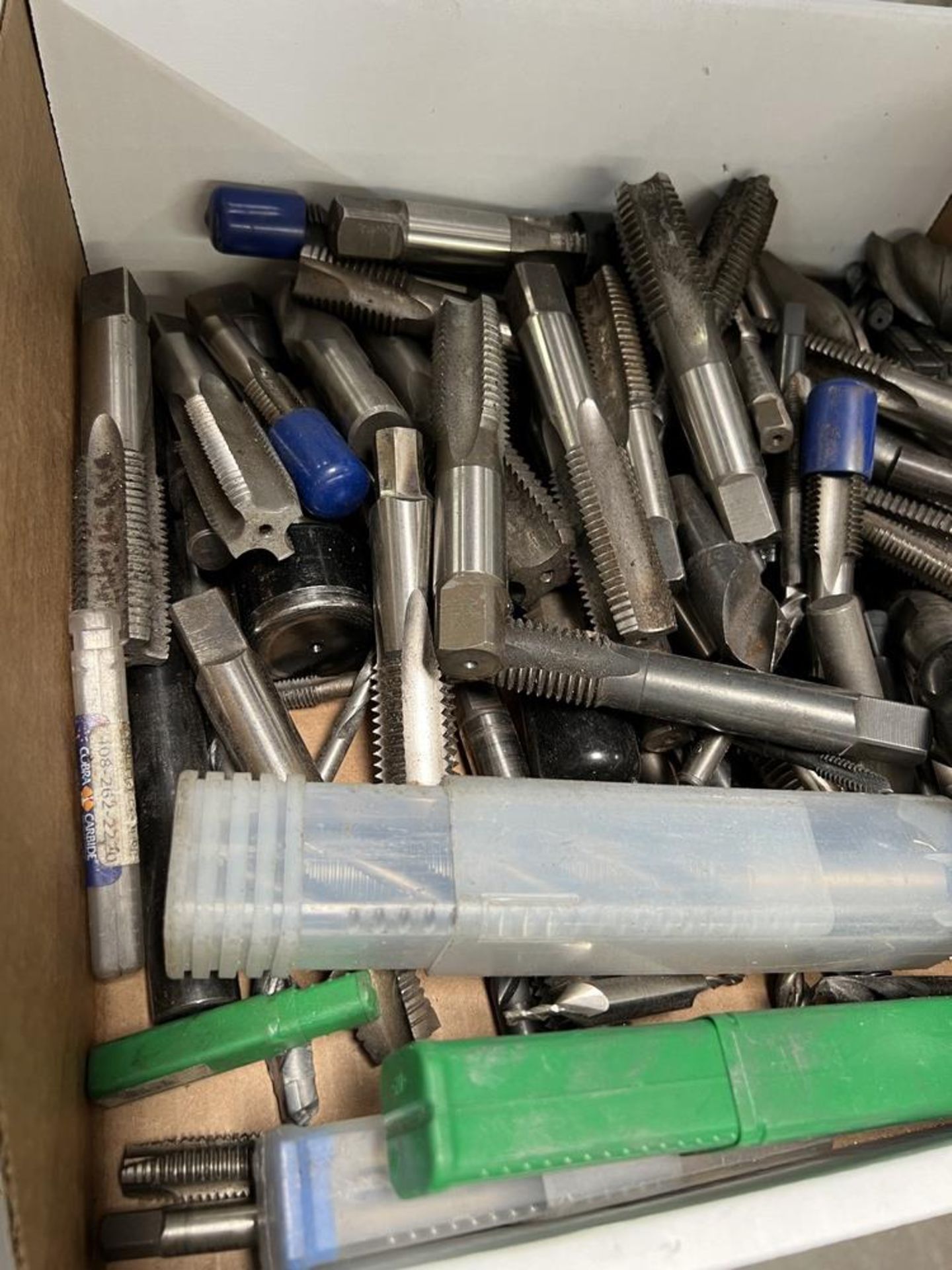 Box of Various Loose Tooling Taps, End Mills & Others - Image 2 of 6