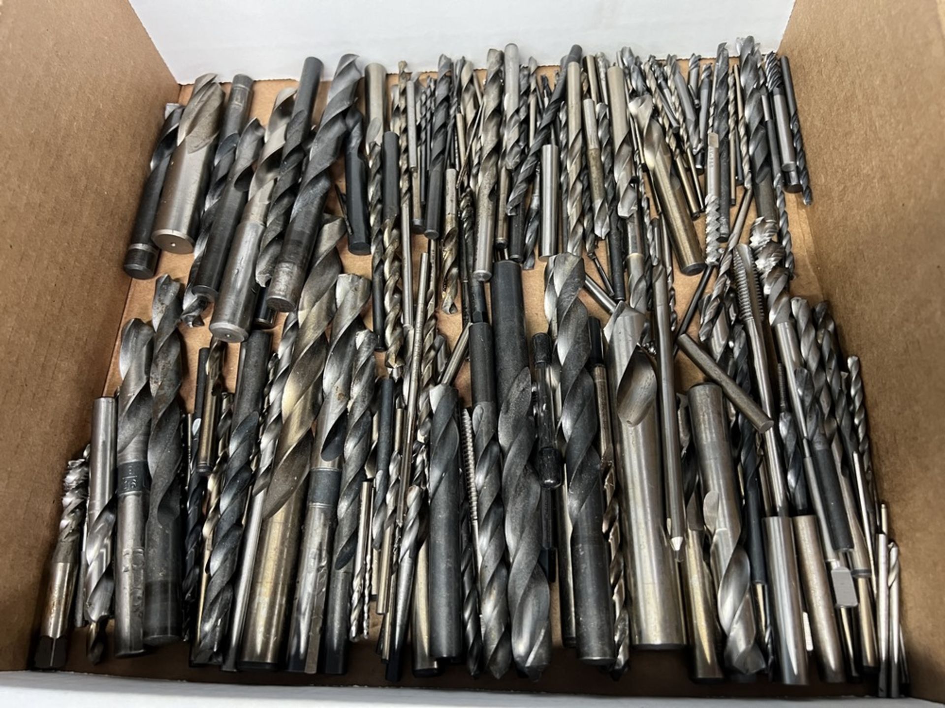 Box of Various Drills. Taps & Others Letter & Fraction