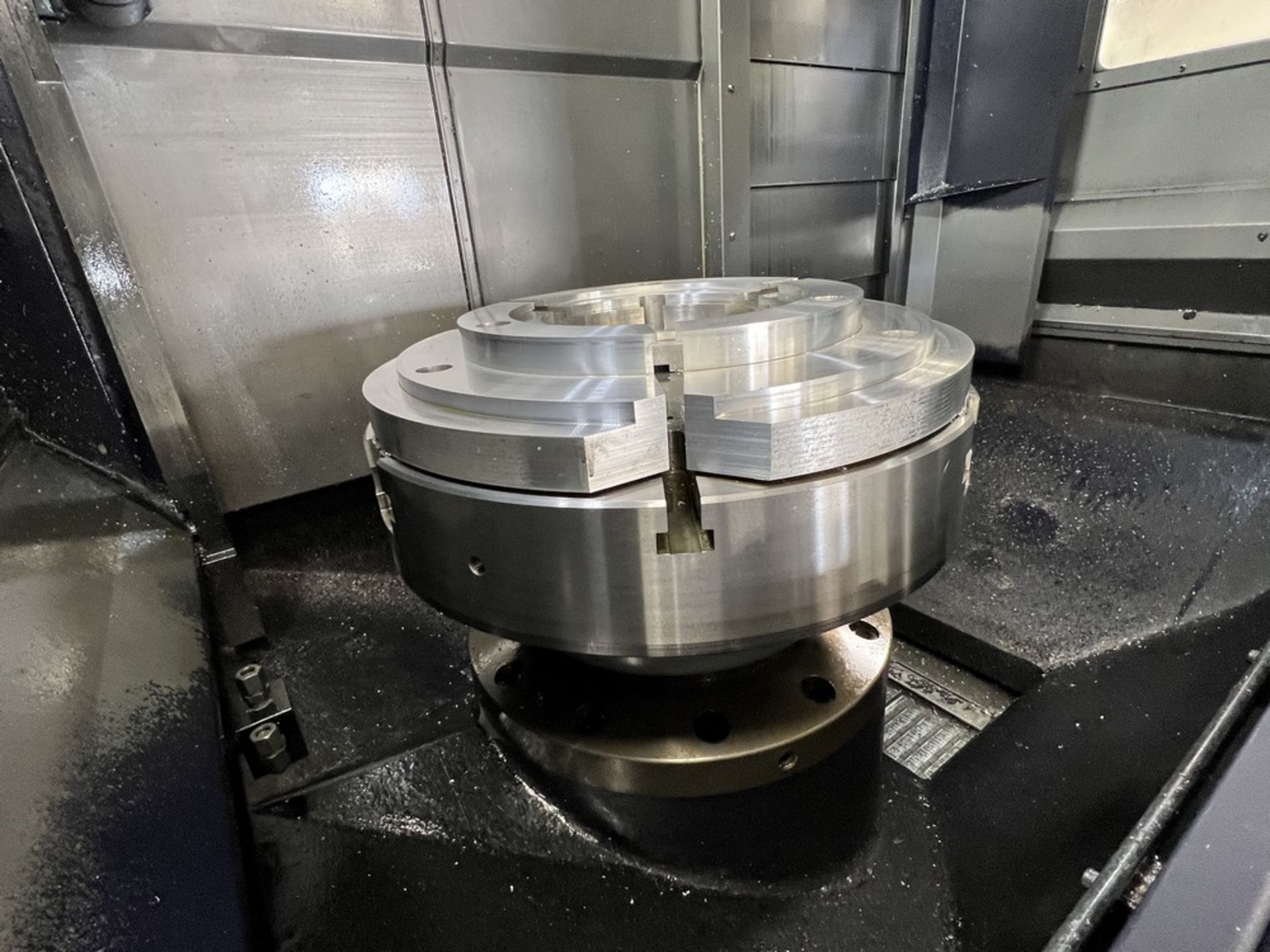 2020 Hwacheon VT-650R MC, 1500 RPM, 24" Chuck, 12 Station Turret, Live Milling, 35" Max Swing, - Image 26 of 32