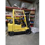 Hyster S50XM 8955 Hours, 4600 lb Capacity, Side Shift, Propane