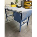 Global Industrial Adjustable Work Table With Power Strip 60" x 30" x 30"