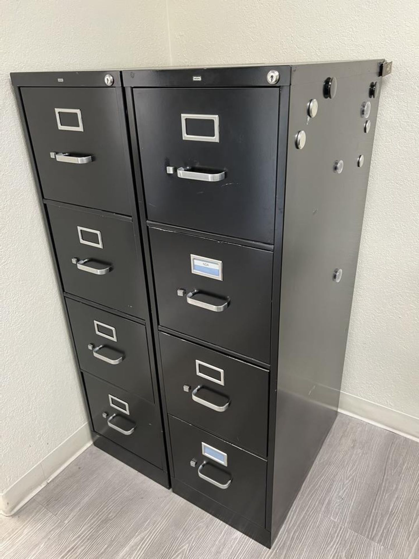 (4) 4 Drawer Filing Cabinets - Image 2 of 4