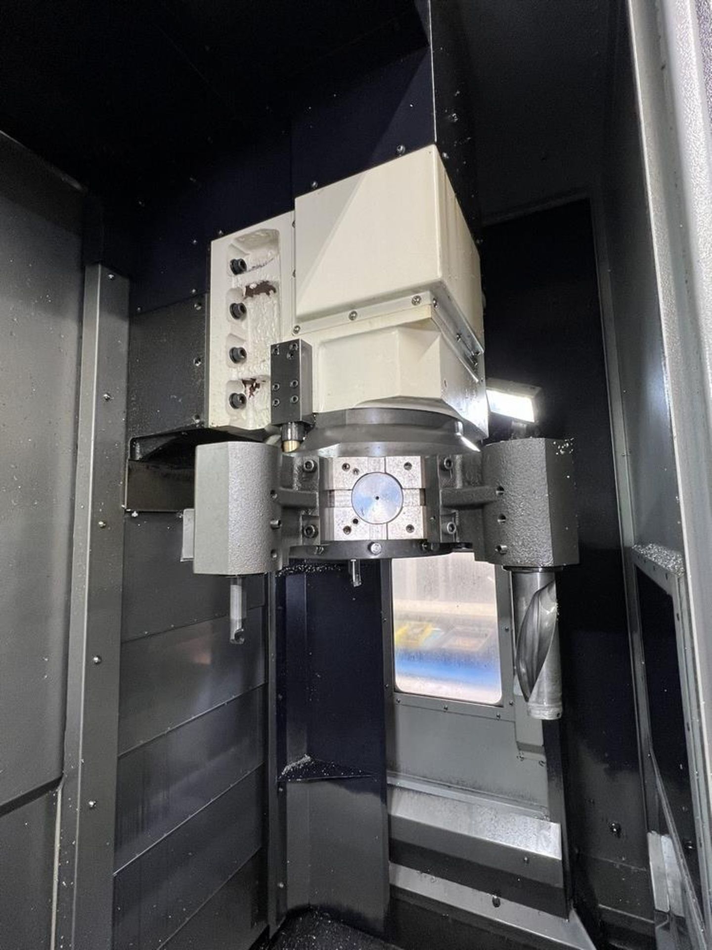 2020 Hwacheon VT-650R MC, 1500 RPM, 24" Chuck, 12 Station Turret, Live Milling, 35" Max Swing, - Image 29 of 32