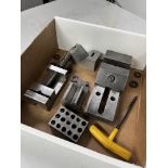 Box of Table Vise's, Indexing V-Block & V-Block & 1-2-3 Block