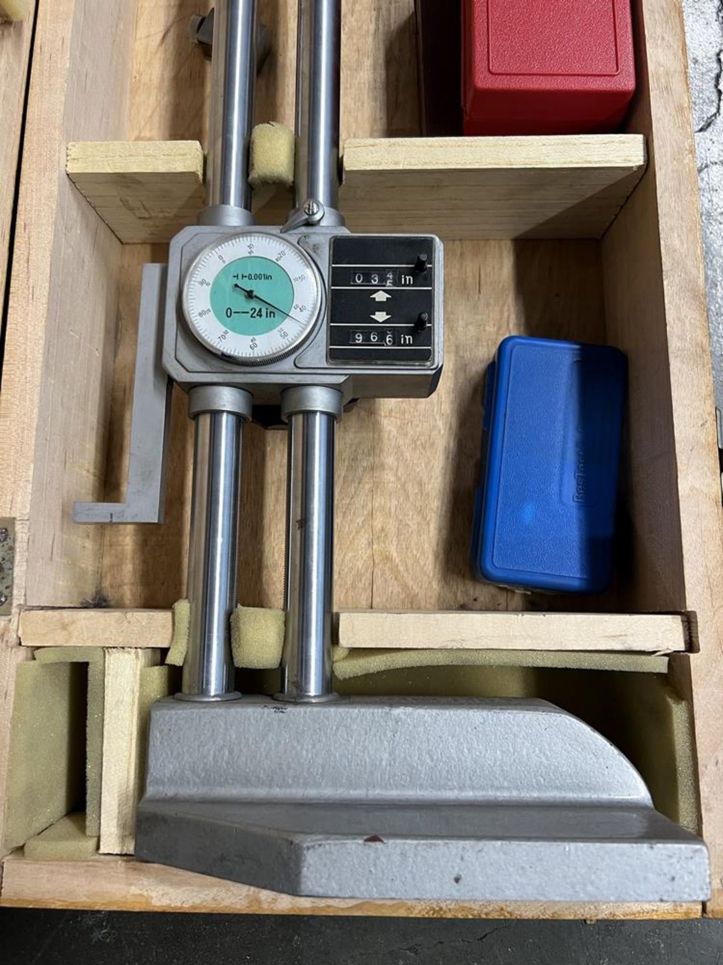 Amtos Precision Height Gage 0-24" With Accessories & SPI Dial Test Indicator - Image 2 of 8