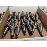 (14) Techniks & Sowa GS BT 40 Tool Holders, Shell Mill, Collet & Boring Bar Holders