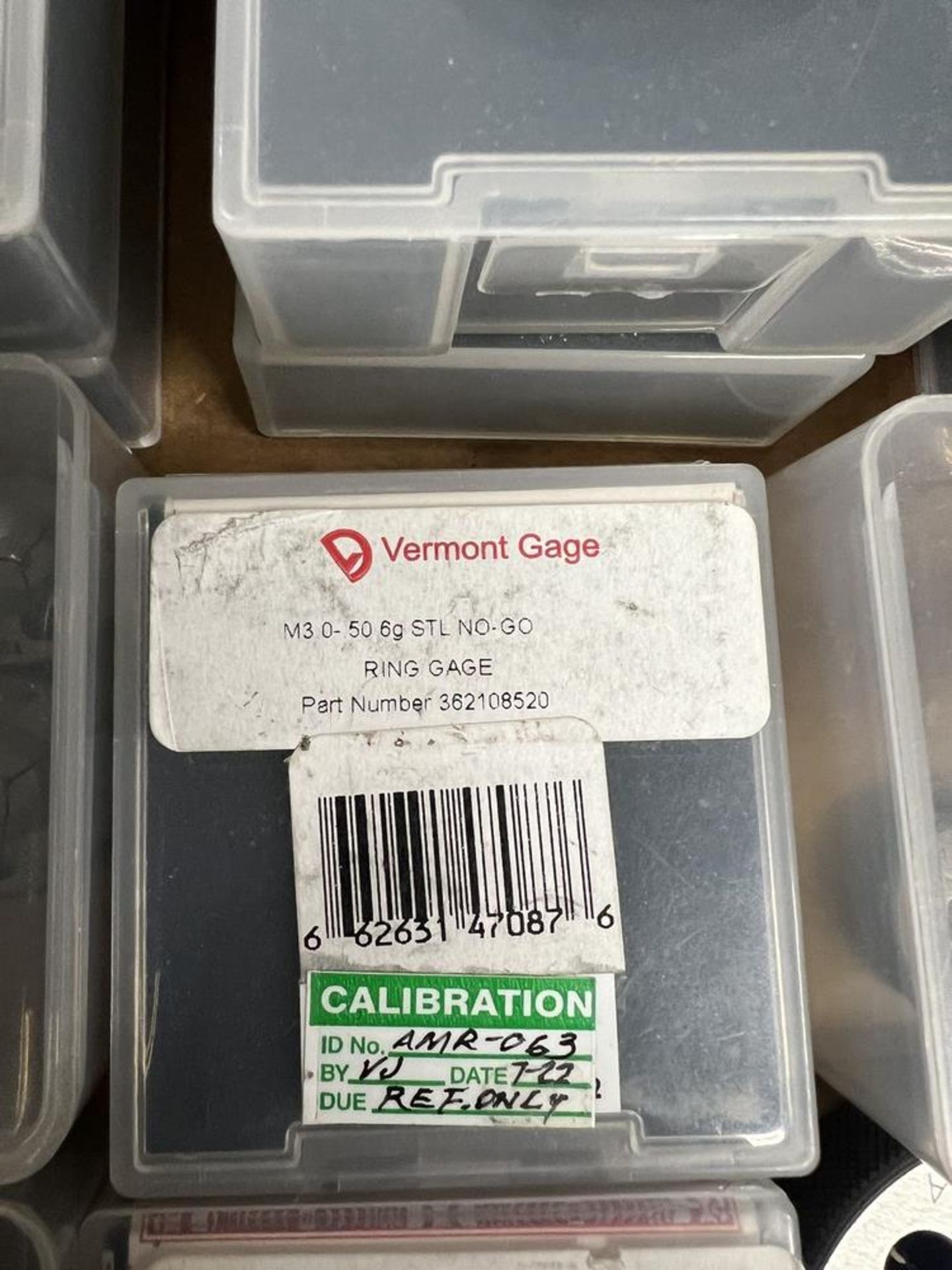 Box of Threaded Ring Gages Small to Medium Various Sizes (Vermont Gage) - Image 3 of 7