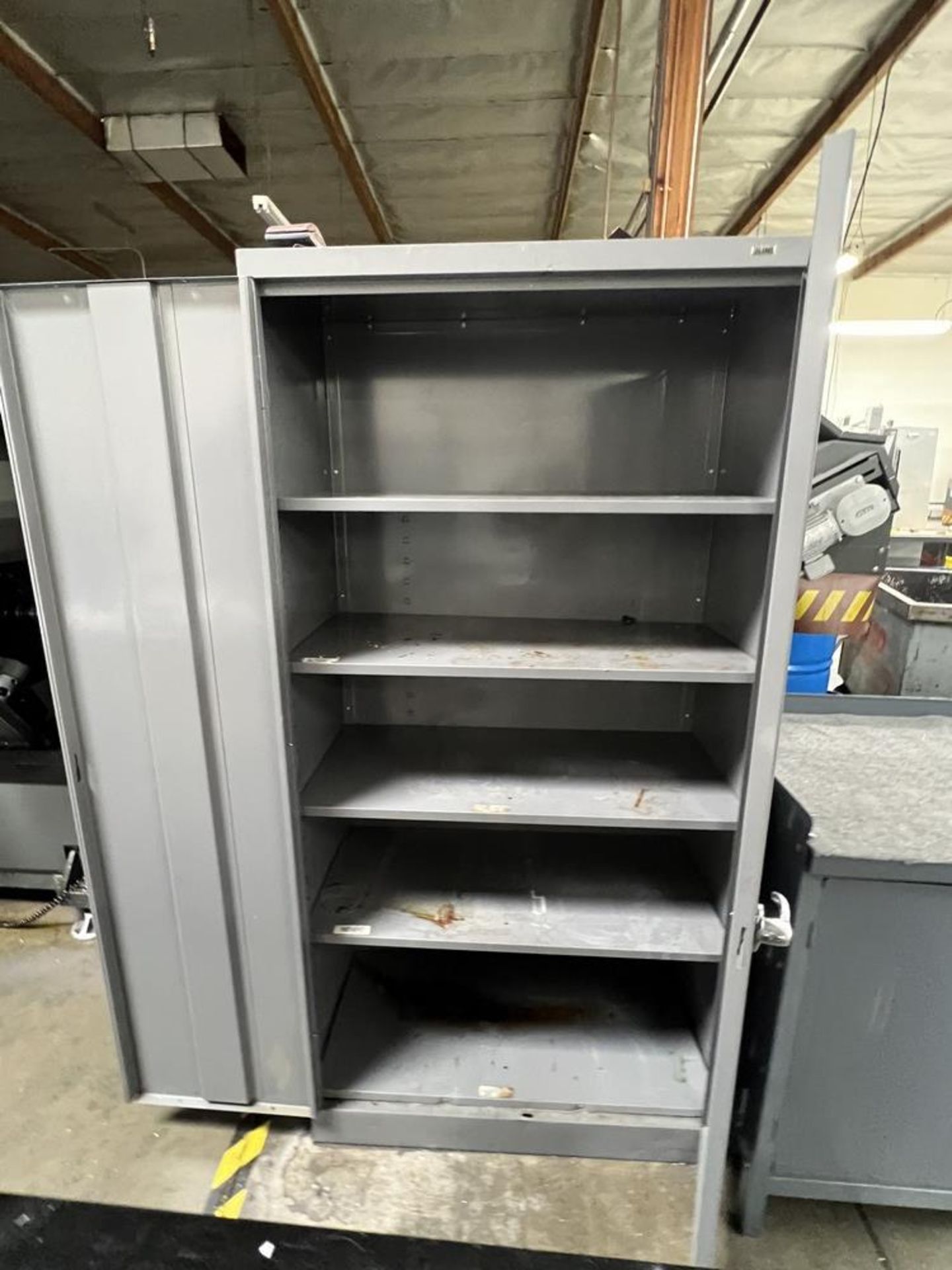 Metal Z Tier Shop Cabinet & 5 Tier Shop Cabinet - Image 5 of 5