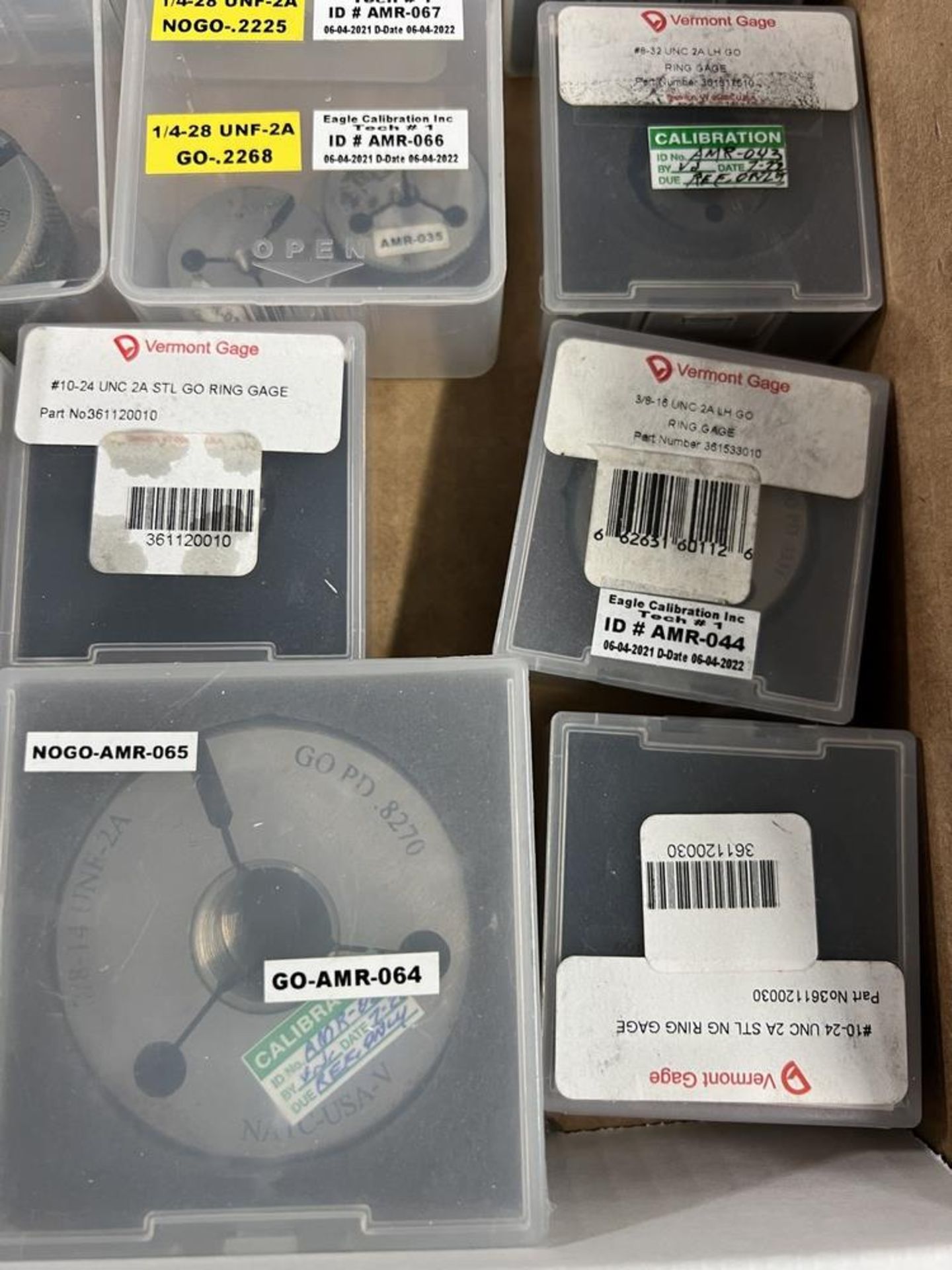 Box of Threaded Ring Gages Small to Medium Various Sizes (Vermont Gage) - Image 5 of 7