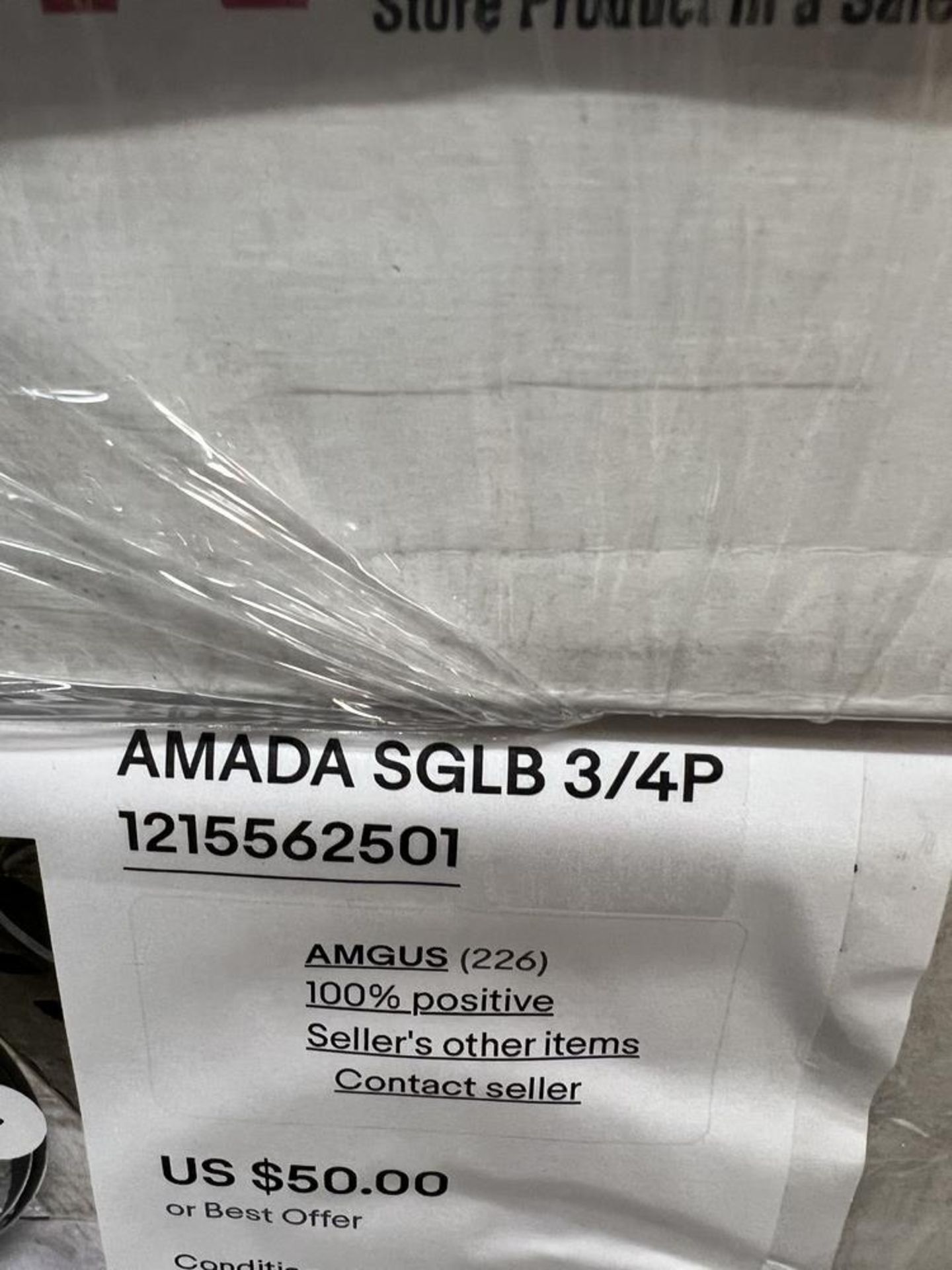 New Various Amada & Lenox Bandsaw Blades (4) Amada SGLB 3/4 P & (1) Lenox 73609620 14'6" x 1 1/4" - Image 4 of 6