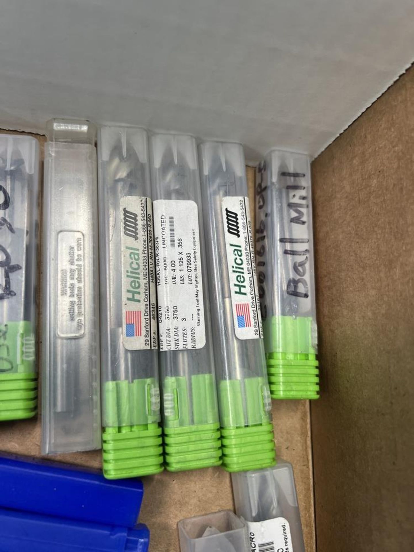 Box of New Radius End Mills, End Mills, Ball Mills, Reduced Shank Drills & Others - Image 5 of 9