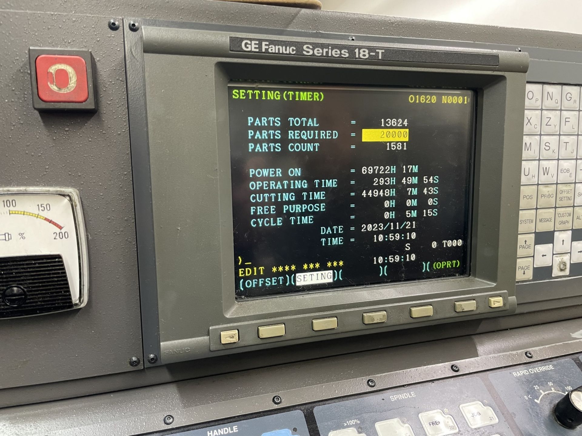 1996 Hardinge GT27-1, CNC Gang Lathe - Image 12 of 13