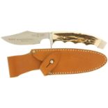 Jagdmesser Othello, Wingen Solingen, Safari Hunting Knife No. 4411