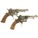 Lefaucheux-Revolver, Open-top, Kal. 8mm Lefaucheux