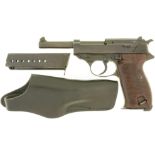 Pistole, Walther P38, byf 44 (Mauser), Kal. 9mmP