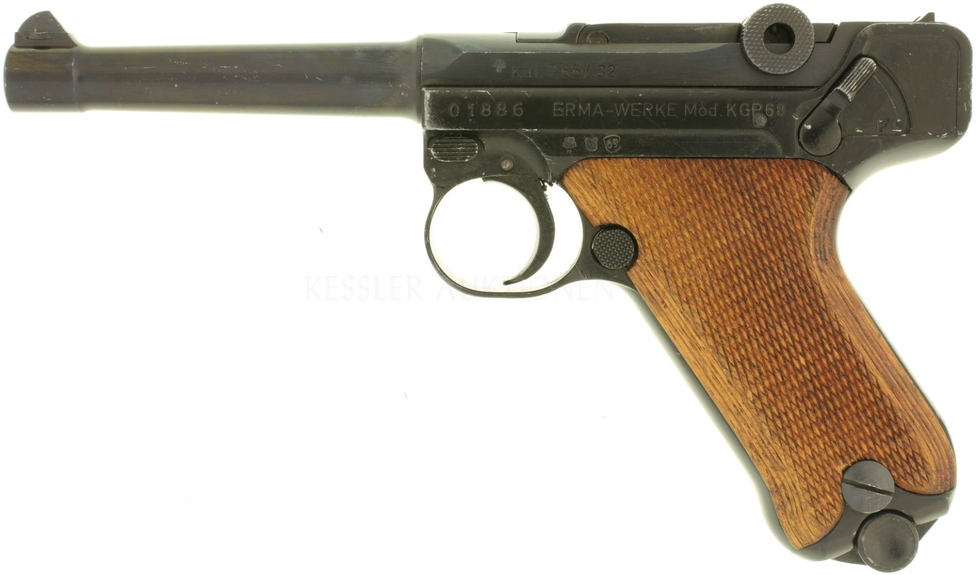 Pistole, Erma KGP 68A, Kal. 7.65mmBr