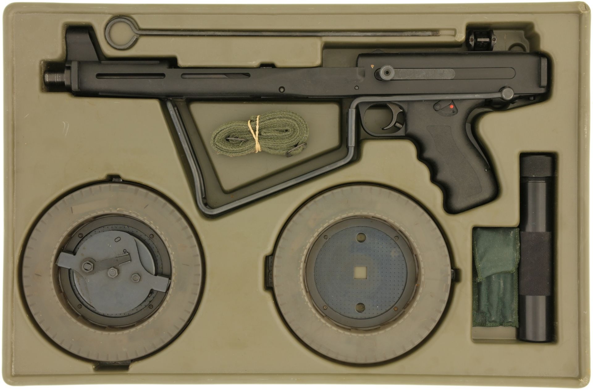 Selbstladegewehr, Orbis MGV 176 mit Schalldämpfer, Kal. .22LR