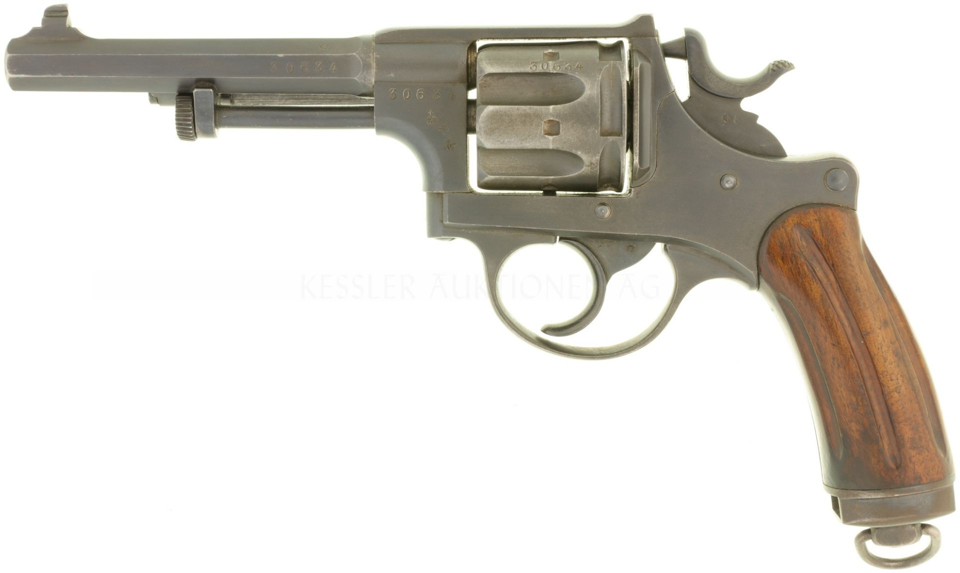 Revolver, Ord. 29, W+F Bern, Kal. 7.5mm