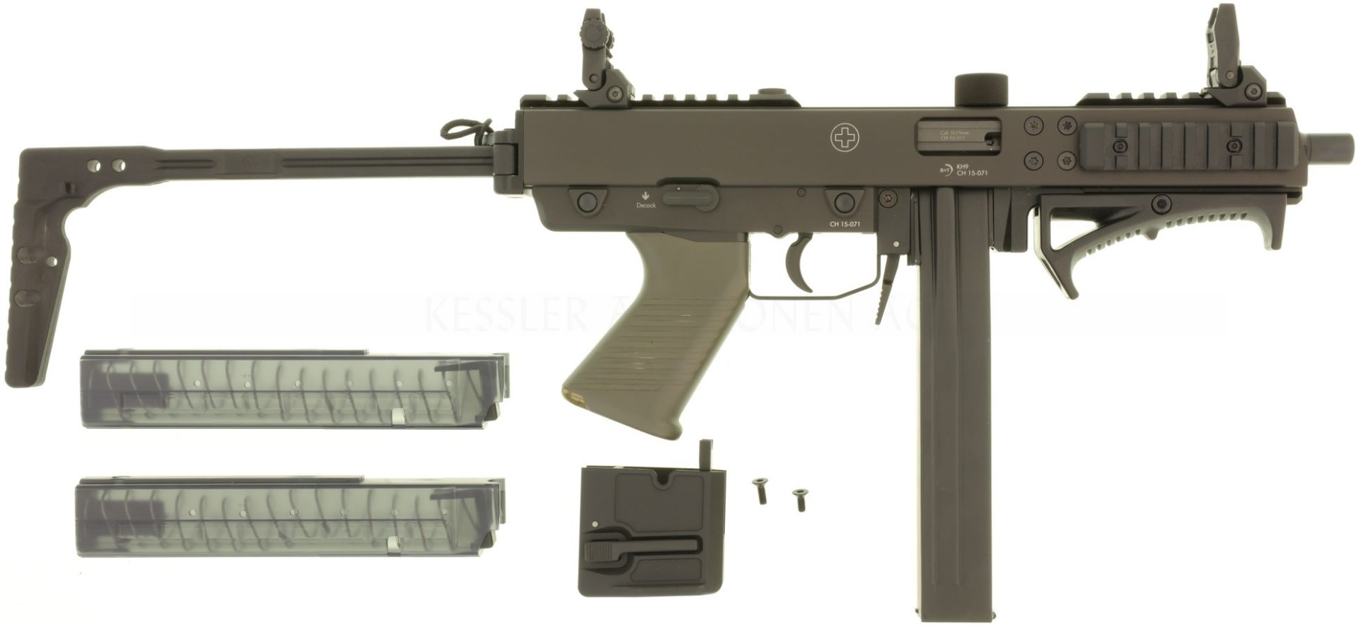 Maschinenpistole, B&T KH9 Fullauto, Kal. 9mmP