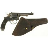 Revolver, W+F Bern, 1882, frühe Ausführung, Polizei, Kal. 7.5mm