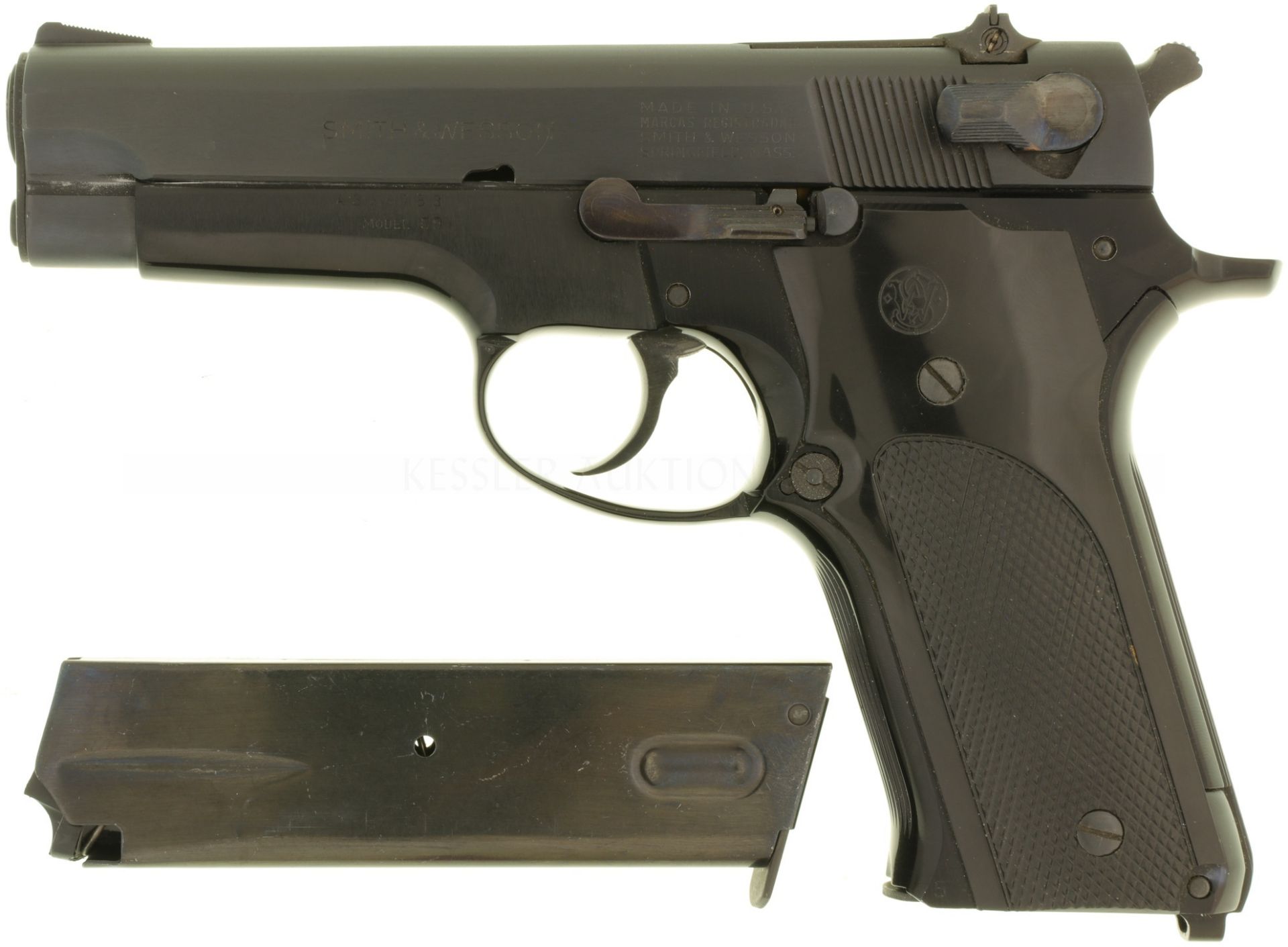 Pistole, S&W Mod. 59, Kal. 9mmP