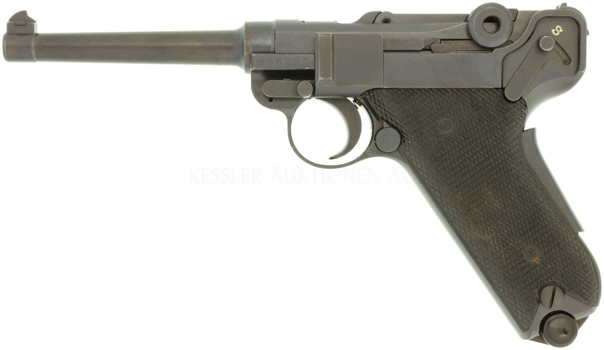 Pistole, WF Bern, Parabellum, Mod. 06/29, Kal. 7.65mmP