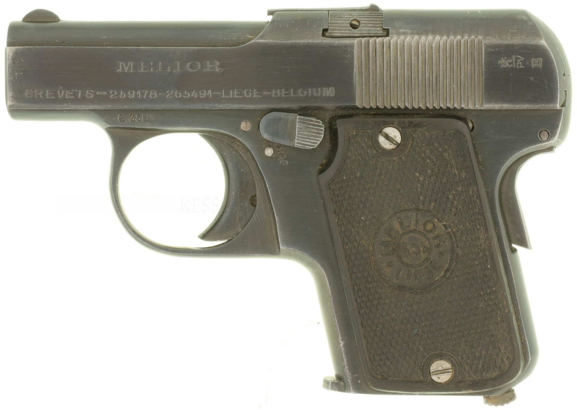 Taschenpistole, Melior, Kal. 6.35mm