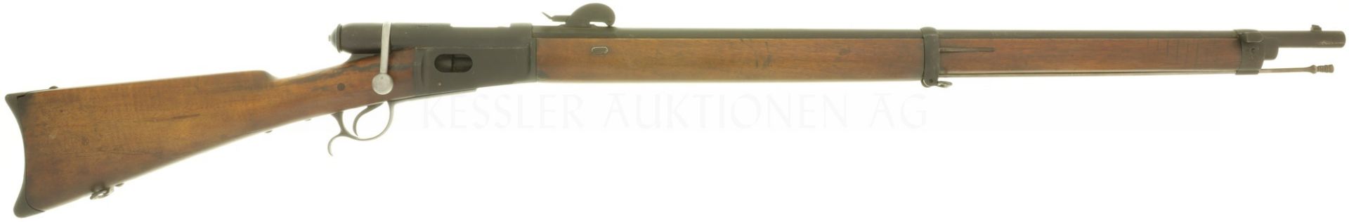 Repetierbüchse, Waffenfabrik Bern, Vetterli M 1881, Kal. 10.4mmRF