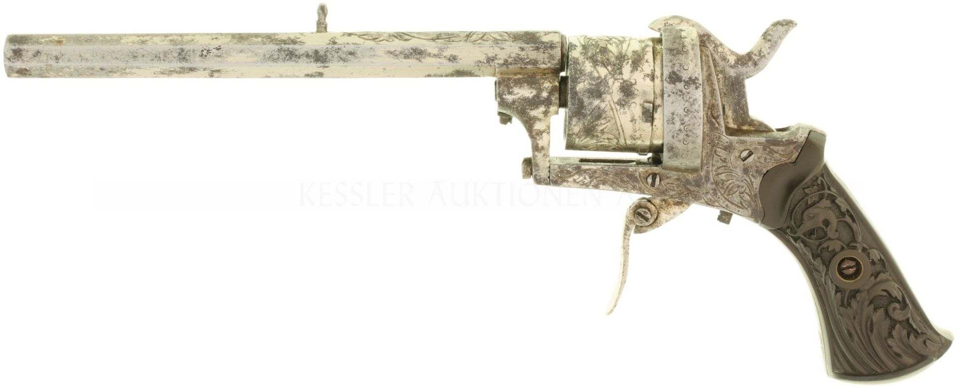 Revolver, Lefaucheux Open Top, Kal. 7mmLef