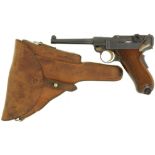 Pistole, W+F Bern, Parabellum, Mod. 06, Kal. 7.65mmP