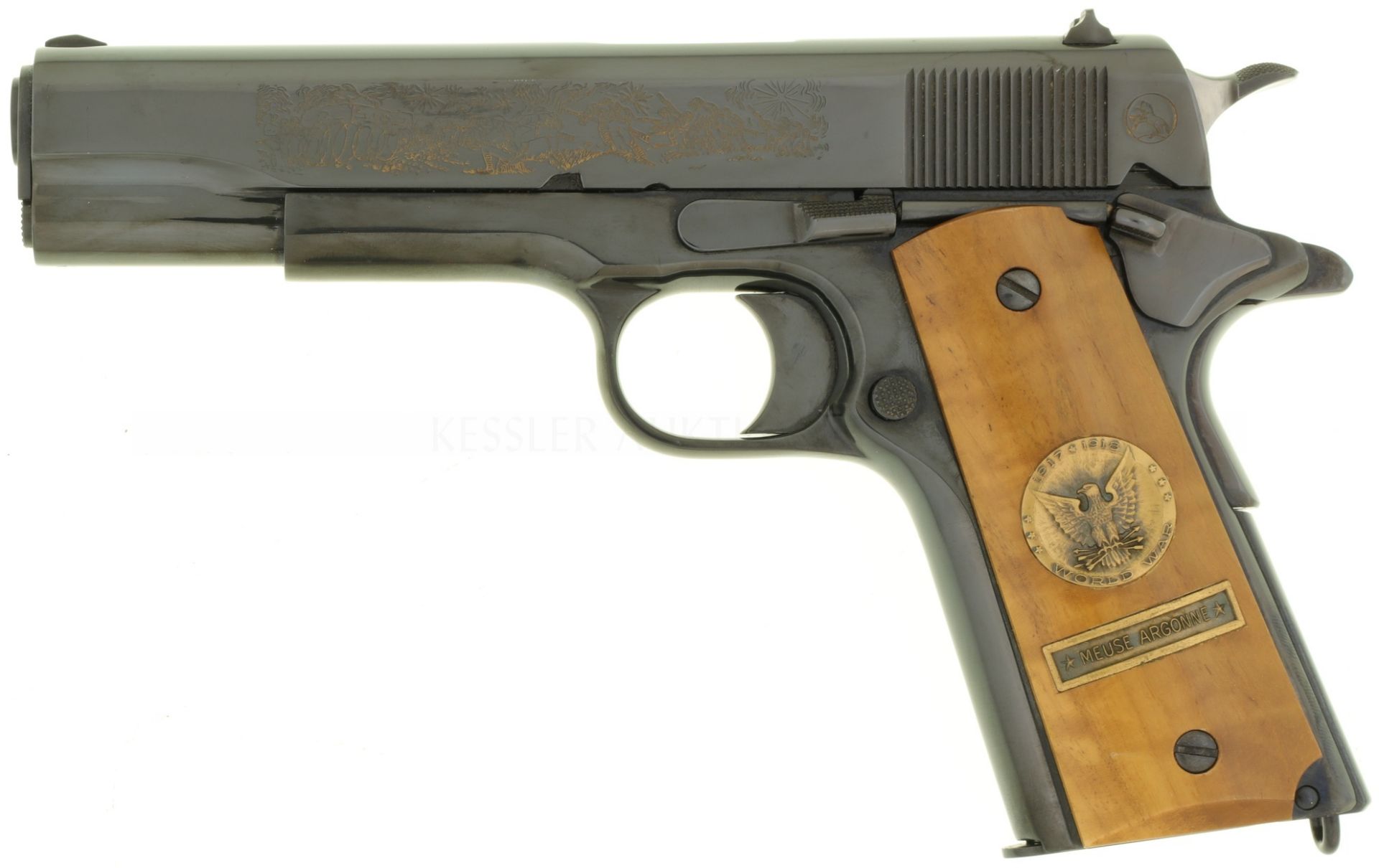 Pistole, Colt 1911, World War I Commemorative Meuse Argonne, Kal. .45ACP