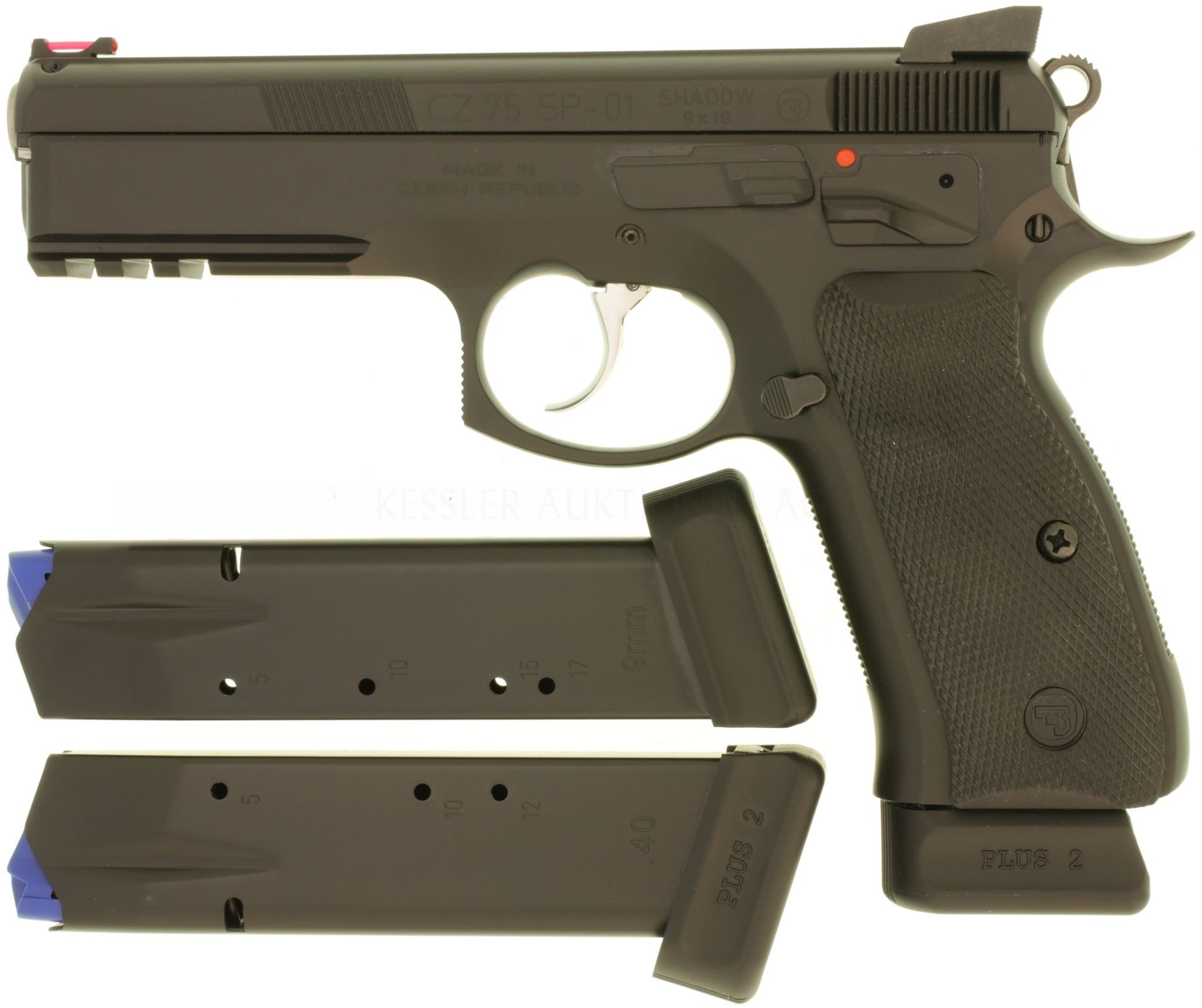 Pistole, CZ 75 SP-01 Shadow, Kal. 9mmP