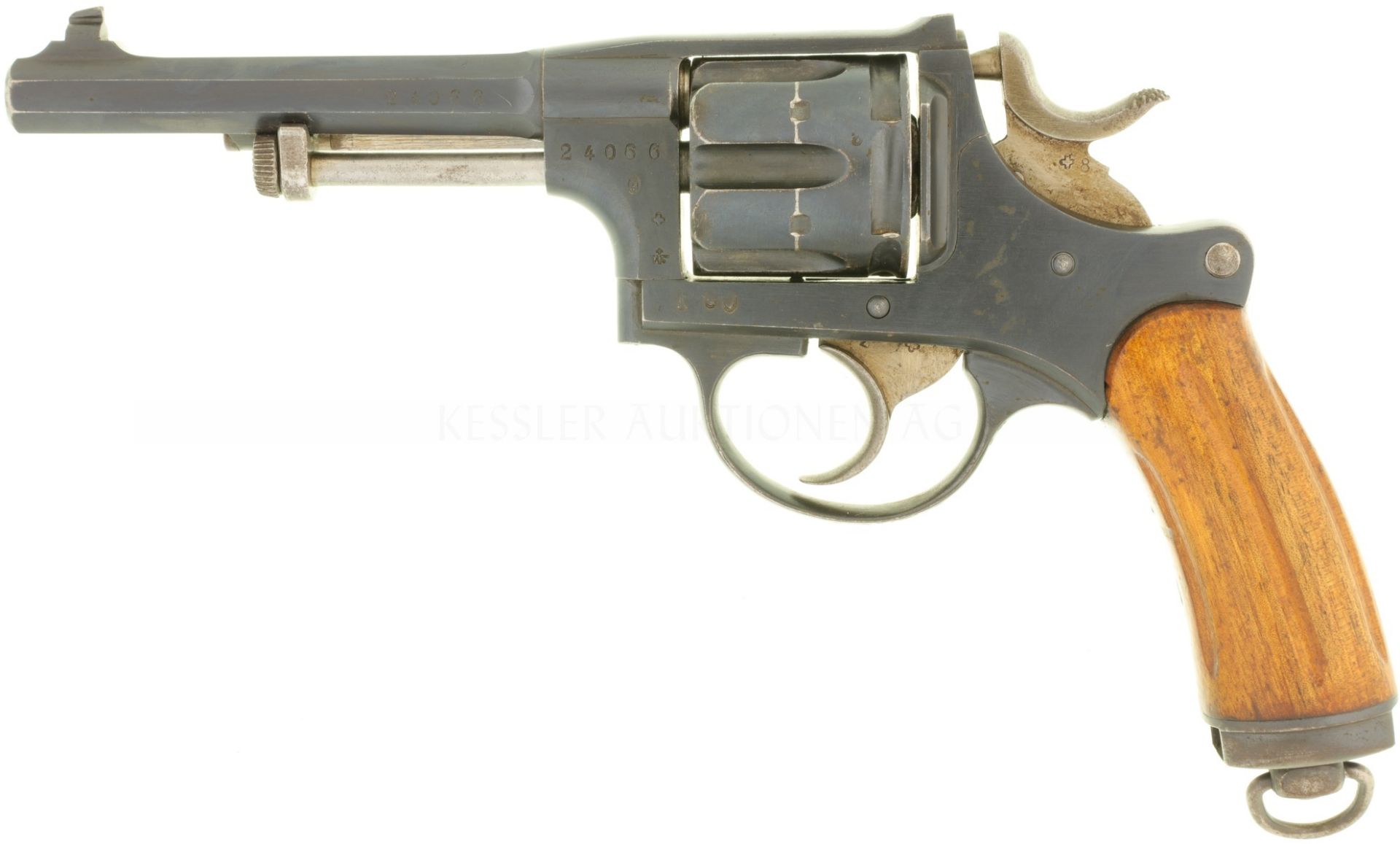 Revolver, WF Bern, Ord. 1882, Kal. 7.5mm