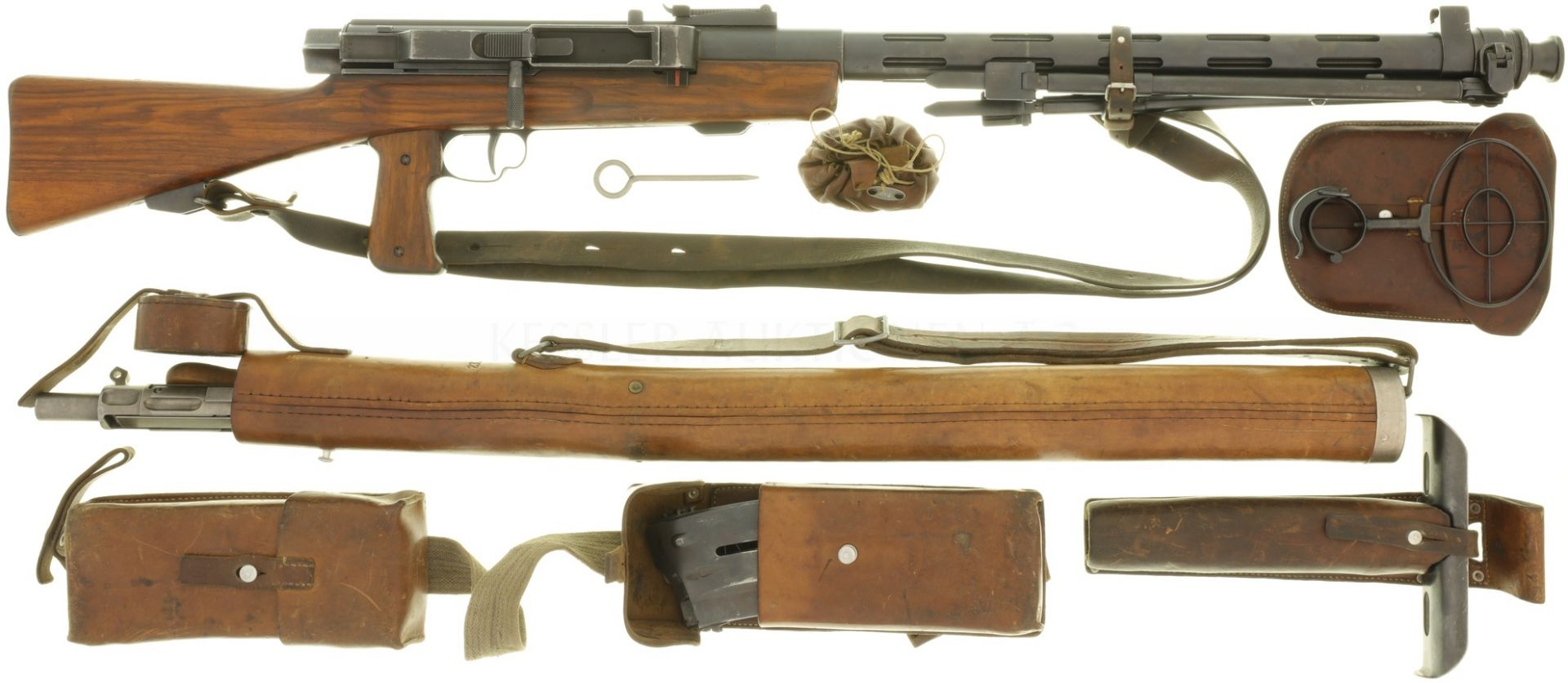 Leichtes Maschinengewehr, W+F Bern, LMG 25, Kal. 7.5x55