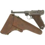 Pistole, W+F Bern, Parabellum, Mod. 06/29, Kal. 7.65mmP