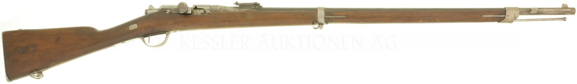 Instruktionsgewehr, Fusil Chassepot-Gras, Cavalerie d'Afrique, 1866/74, Kal. 24GA