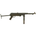 Maschinenpistole, MP 40, ayf43 (Erma, Erfurt), Kal. 9mmP