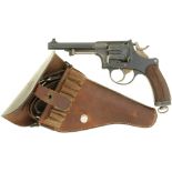 Revolver, W+F Bern, Ord. 1882, späte Ausführung, Kal. 7.5mm