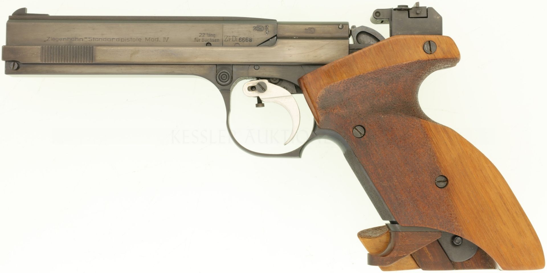 Sportpistole, Ziegenhahn Mod. IV, Kal. .22LR