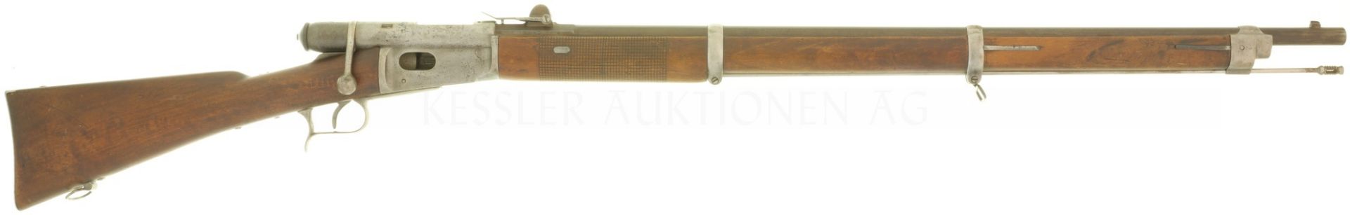 Repetiergewehr, Vetterli M 1871, W. v. Steiger, Thun, Kal. 10.4mmRF