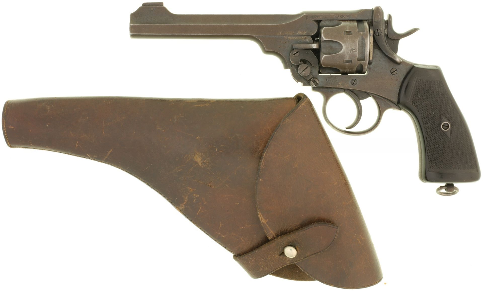 Revolver, Webley MK VI, 1917, Kal. .455