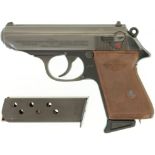 Pistole, Manurhin lic. Walther PPK, Kal. 7.65mm