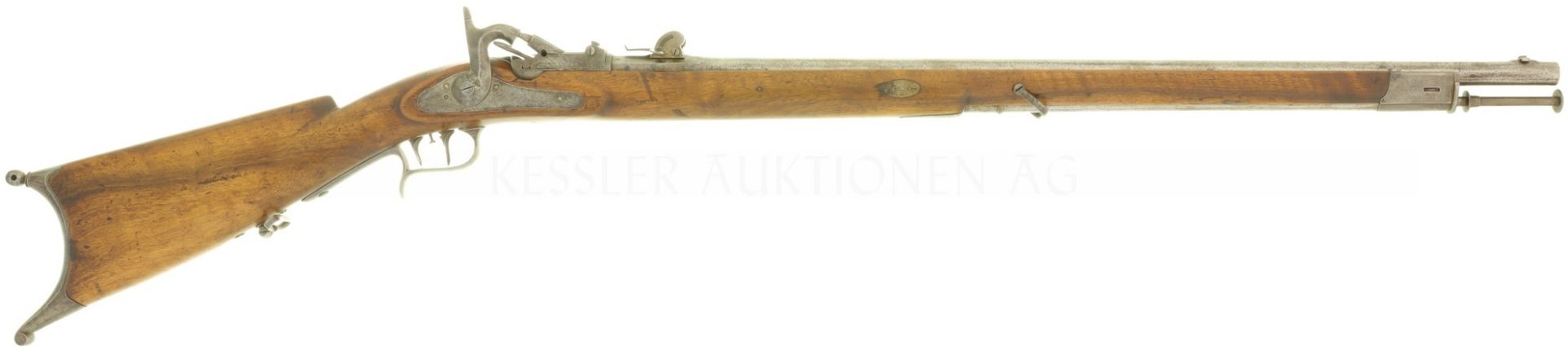 Scharfschützengewehr, Feldstutzer 1851/67, Kal. 10.4mmRF