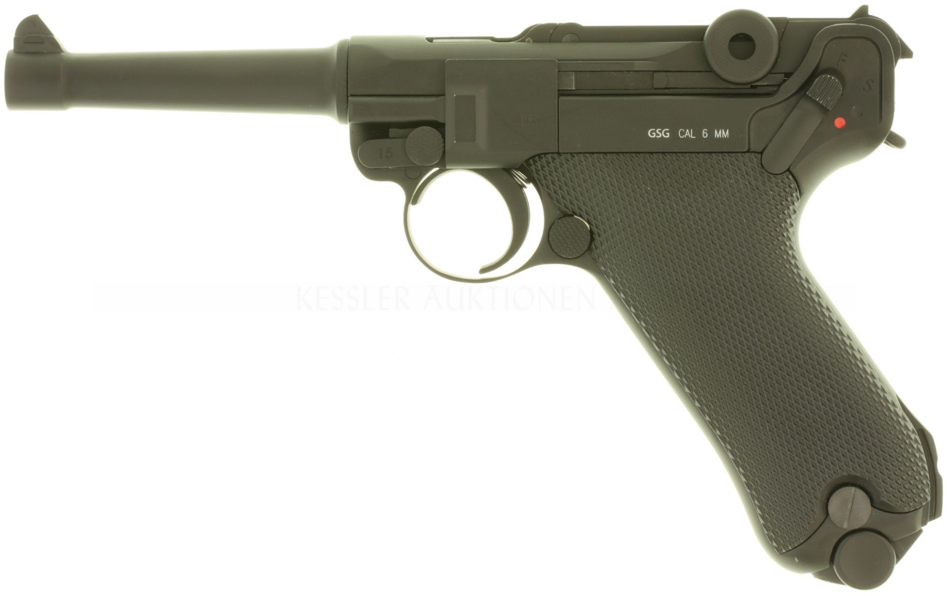 Co2-Airsoftpistole, KWC-GSG 08, Kal. 6mmBB