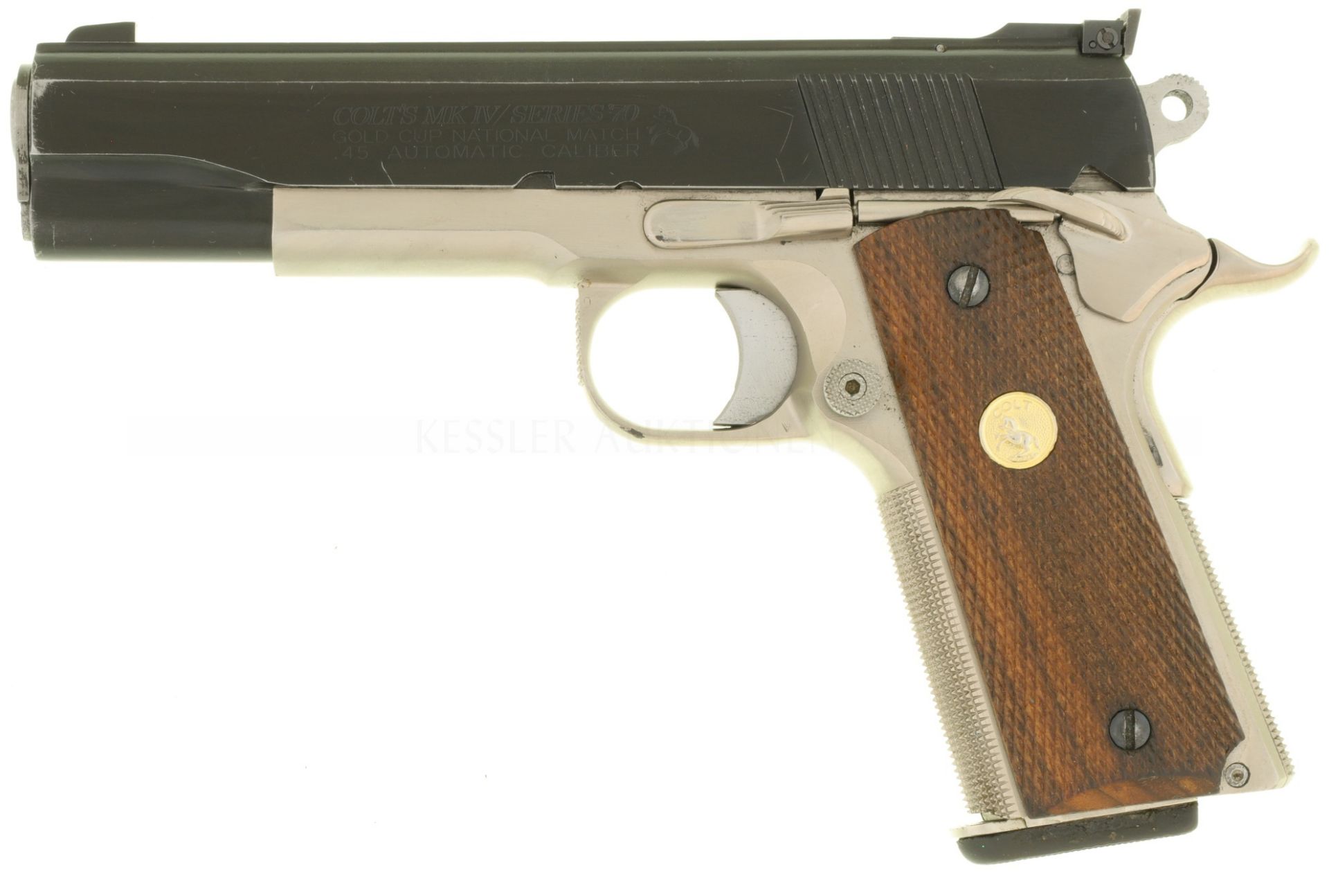 Pistole, Colt 1911, MK IV, Gold Cup National Match, Kal. .45ACP