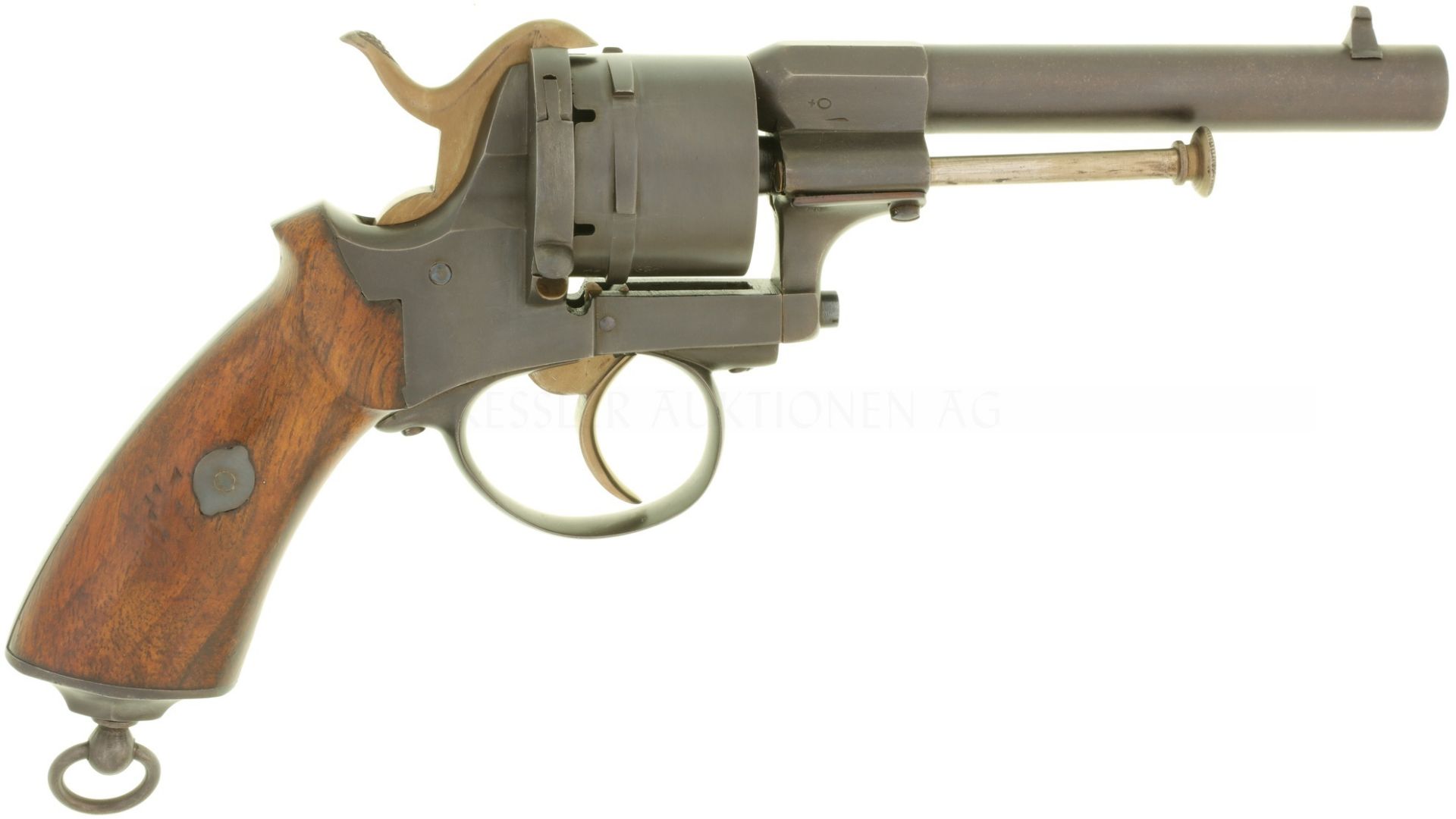 Stiftfeuerrevolver, privater Offiziersrevolver, Kal. 9mmLef