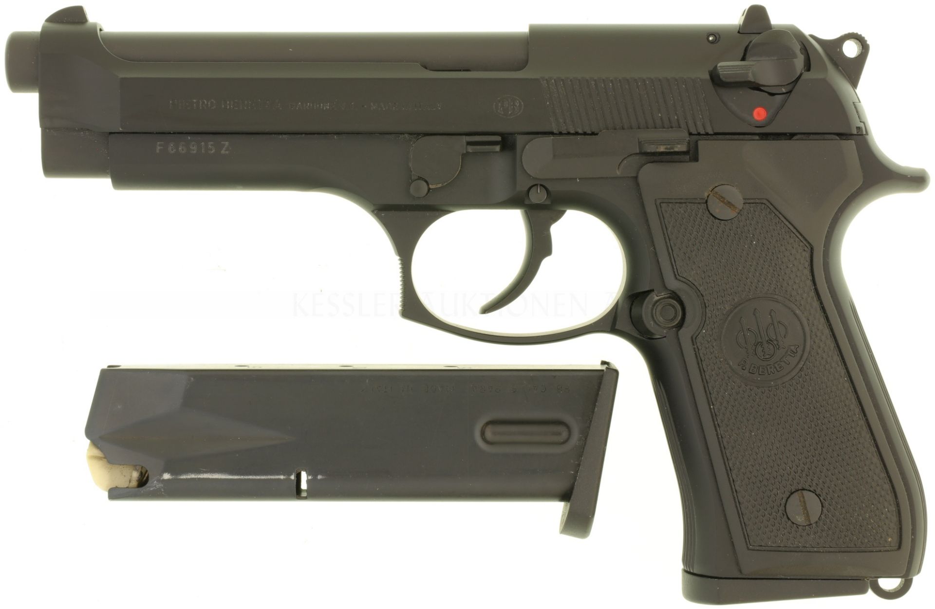 Pistole, Beretta 92FS, Kal. 9mmP