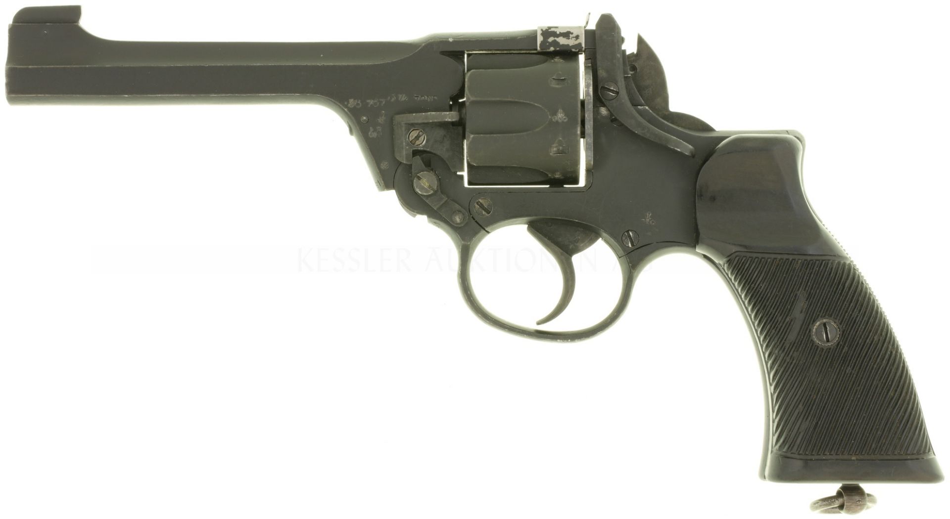 Revolver, Enfield No.2, MK I, hergestellt 1953, Kal. .38-200
